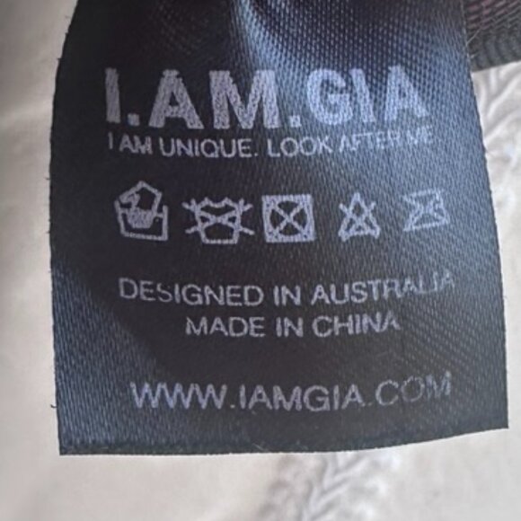 I.AM.GIA Gianna Mesh Long Sleeve Top Black Sheer Lace Trim - S - Picture 8 of 10